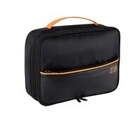 Rojeam Organizador Cables Viaje Bolsa Organizadora de Cables Universal Electrónico Organizador de Cable Bolsa de Viaje, Negro