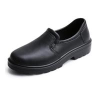 Rojeam Zapatos Cocina Hombre Anti-Deslizante Zapatillas de Trabajo Calzado Chef Hostelería Negro 44 EU