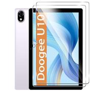 Rojeuinn 2 Unidades de Cristal Protector Compatible con DOOGEE U10 Tablet 10.1 Zoll,Protector de Pantalla de dureza 9H, Protector de Pantalla HD