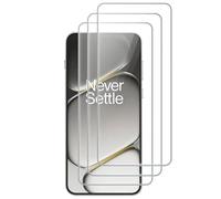 Rojeuinn 3 unidades de cristal blindado para Oneplus 15R 5G, protector de pantalla HD, cobertura completa, resistente al aceite, dureza 9H, antiarañazos