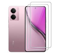 Rojeuinn Cristal Templado para Realme P3 / Realme 14 / Realme 14 5G, 2 Piezas de Vidrio Protector con localizador,Protector de Pantalla Anti-rayaduras de dureza 9H