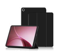 Rojeuinn Funda para Oneplus Pad Go 2 / OPPO Pad 5 de 12,1", Funda Protectora de Cuero PU Ultrafina con Función de Soporte y Auto Wake/Sleep Funda Protectora (Negro)