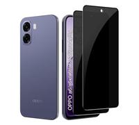 Rojeuinn Pantalla de privacidad para OPPO A6/A6x/A6t/A6s/A6t Pro 4G/5G,2 Piezas de película Protectora de Vidrio Templado Anti-mirones, 9H película de privacidad HD