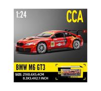 (ROJO) 1:24 M6 GT3 - Optimum Diecast - Modelo de coche de aleación Motor City Classics Regalo de San