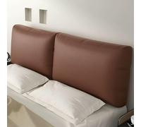 Rojo,71inch/Cal King,Cojín De Soporte para Cabecera De Cama De Cuero Sintético Respaldo Grande Descanso De Lectura Tapizado Cabecero Cama Volcada Sofá Refuerzo De Tatami