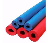 (Rojo/Azul) Tubo de espuma for aislamiento tuberías, manguera celda cerrada, adecuado for construcción civil, utilizado for protección contra heladas(Blue,ID43.0mmxT20mmx2m)