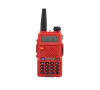 (Rojo) BF-UV5R UV-5R Radio bidireccional de banda dual VHF 136-174 MHz y UHF 400-520 MHz FM Wallkie