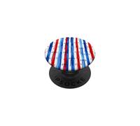Rojo Blanco Azul Lazos Patriótico América Linda Cinta Acuarela PopSockets PopGrip Adhesivo
