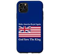 Rojo Blanco Azul Royal American British Flag Vector Art Carcasa para iPhone 11 Pro MAX