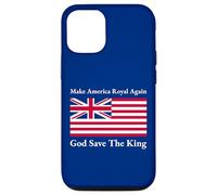 Rojo Blanco Azul Royal American British Flag Vector Art Carcasa para iPhone 12/12 Pro