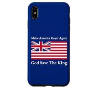 Rojo Blanco Azul Royal American British Flag Vector Art Carcasa para iPhone XS MAX