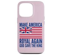 Rojo Blanco Azul Royal American British Flag Vector Carcasa para iPhone 13 Pro