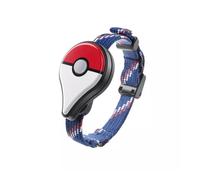 (Rojo/Blanco) Captura automática para Pokémon Go Plus, pulsera, reloj digital Bluetooth de bolsillo