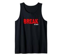 Rojo Break The Mold Gráfico Rojo Camiseta sin Mangas