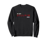 Rojo Color In My Villain ARC Red Graphic Sudadera