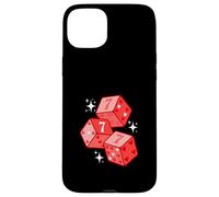 Rojo Color Lucky Heart Red Graphic Carcasa para iPhone 15 Plus