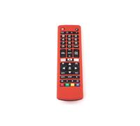 (Rojo) Estuches para control remoto de TV Cubiertas protectoras de silicona a prueba de golpes Elementos de juego