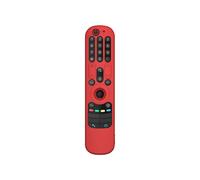 (Rojo) Funda de silicona LG AN MR21GC MR21N/21GA Cubierta protectora del control remoto LG OLED TV Magic Remote
