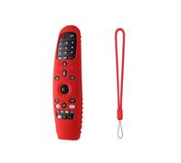 (Rojo) Funda de silicona para LG Smart TV Magic AN MR19BA/MR18BA, cubierta protectora para control remoto AN MR600/MR650A/MR20GA