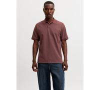 Rojo Hombres Cotton/Recycled/Polyester/Elastane Cuello Polo XS EU