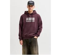 Rojo Hombres Organic/Cotton/Recycled/Polyester Sudadera Con Capucha Logotipo M EU