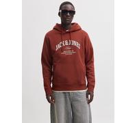 Rojo Hombres Organic/Cotton/Recycled/Polyester Sudadera Con Capucha M EU
