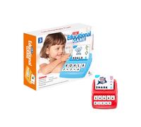 (Rojo) Juguete de inteligencia para educación infantil temprana Cálculo matemático Palabras de ortografía