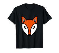 Rojo Lindo Zorro Bosque Animal Astuto Perro Salvaje Camiseta