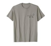 Rojo Lindo Zorro Bosque Animal Astuto Perro Salvaje Camiseta