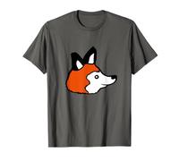 Rojo Lindo Zorro Bosque Animal Astuto Perro Salvaje Camiseta