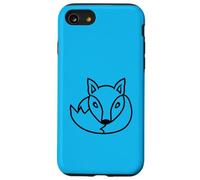 Rojo Lindo Zorro Bosque Animal Astuto Perro Salvaje Carcasa para iPhone SE (2020) / 7 / 8