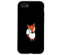Rojo Lindo Zorro Bosque Animal Astuto Perro Salvaje Carcasa para iPhone SE (2020) / 7/8