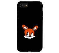 Rojo Lindo Zorro Bosque Animal Astuto Perro Salvaje Carcasa para iPhone SE (2020) / 7/8