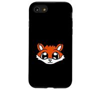 Rojo Lindo Zorro Bosque Animal Astuto Perro Salvaje Carcasa para iPhone SE (2020) / 7/8