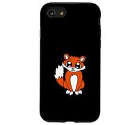 Rojo Lindo Zorro Bosque Animal Astuto Perro Salvaje Carcasa para iPhone SE (2020) / 7/8
