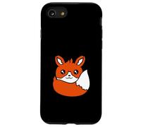 Rojo Lindo Zorro Bosque Animal Astuto Perro Salvaje Carcasa para iPhone SE (2020) / 7/8