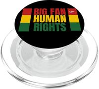 Rojo Oro Y Verde Gran Fan De Los Derechos Humanos, Derechos Humanos PopSockets PopGrip para MagSafe