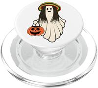 Rojo Oro Y Verde Halloween, Fantasma Rasta, Fantasma Reggae PopSockets PopGrip para MagSafe