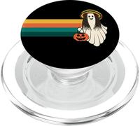 Rojo Oro Y Verde Halloween, Fantasma Rasta, Fantasma Reggae PopSockets PopGrip para MagSafe