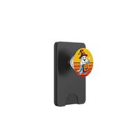 Rojo Oro Y Verde Halloween, Fantasma Rasta, Fantasma Reggae PopSockets PopWallet para MagSafe