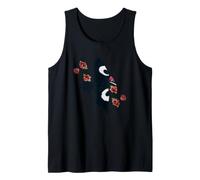 Rojo Piliated Woodpecker Ilustración Pájaros carpinteros Camiseta sin Mangas