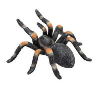 Rojo Rodillas Tarántula Reptil Figura Juguete 7CM Largo Aprox Mojo Fun 387213