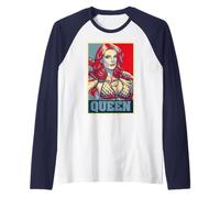 Rojo Sonja Frank Cho Propaganda Icono Redhead Cruzada Queens Camiseta Manga Raglan