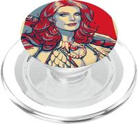 Rojo Sonja Frank Cho Propaganda Icono Redhead Cruzada Queens PopSockets PopGrip para MagSafe