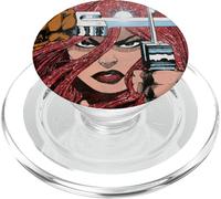 Rojo Sonja Walter Simonson Comic Legends Pelirroja Arte Guerrero PopSockets PopGrip para MagSafe