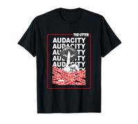 Rojo The Utter Audacity Red Graphic Camiseta