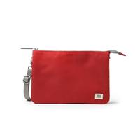 Roka Carnaby XL - Bolso bandolera para mujer y hombre, 3 compartimentos, cremallera gruesa, correa de hombro desmontable y ajustable para teléfono, cartera, llaves, Marte Rojo, XL