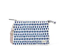 ROKA Carnaby XL - Bolsos cruzados delgados para mujeres y hombres, 3 compartimentos, cremallera gruesa, correa extraíble y ajustable para teléfono, cartera, llaves, mezclilla lluvia