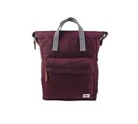Roka London Bantry - Mochila pequeña de nailon reciclado resistente al agua, ligera, para el día a día, apta para el trabajo, viajes y desplazamientos, ciruela, Small