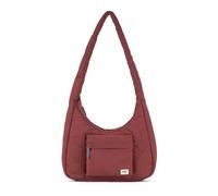 ROKA London Belsize - Bolso de hombro mediano Taslon, Bordeaux, M, Mínimo